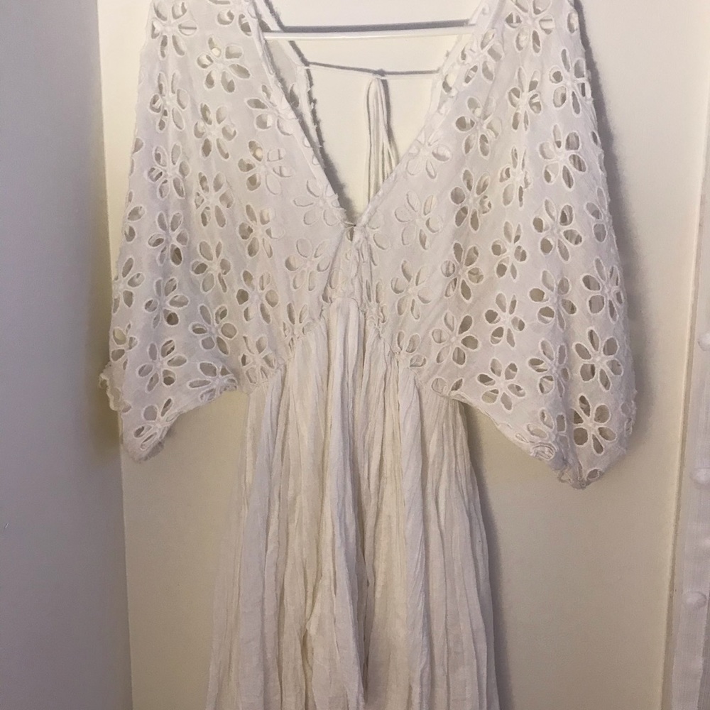 White free people dress